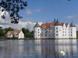 Schloss Glücksburg, Ansicht von Westen Schloss Glücksburg, Ansicht von Westen